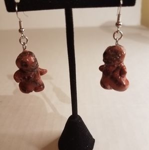 Handmade voodoo doll earrings 2p5